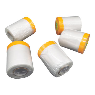 Car Protection Disposable Plastic Automotive Masking Film For Painting Protector