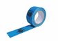Ruban adhésif de tissu coloré par emballage imprimé par bleu pour la force à haute résistance de décoration