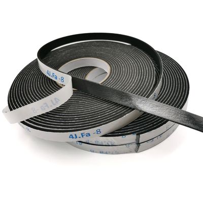 Blanc Noir 0,5 mm-5 mm EVA mousse ruban d'étanchéité avec à la fois la fusion à chaud et l'adhésif sensible à la pression