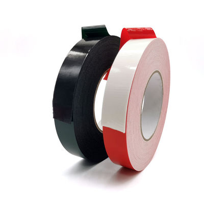 3mm Double face Pe Foam Tape Glazing Company Noir / Blanc Mousse Rouge / Noir Couleur entre le cadre de la fenêtre et la porte