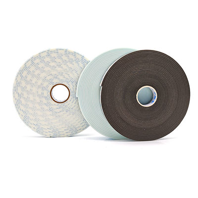 Ruban adhésif en mousse à double face de qualité industrielle   5 mm/10 mm/20 mm de largeur, mousse en PE pour affichage extérieur et garnitures automobiles