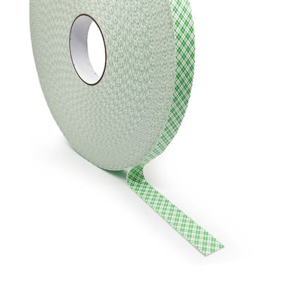 Ruban adhésif en mousse PU double enduction 1mm blanc adhésif acrylique 24m