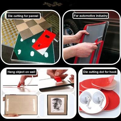 Ruban adhésif acrylique en mousse de PE à double face résistant à la chaleur 10 mm x 10 m