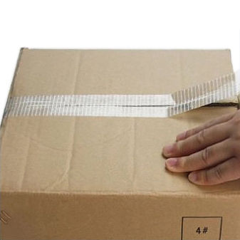 Ruban adhésif en fibre de verre transparent à face unique renforcé de 48 mm*20 m de taille et d'une épaisseur de 150 μm pour l'étanchéité et le masquage