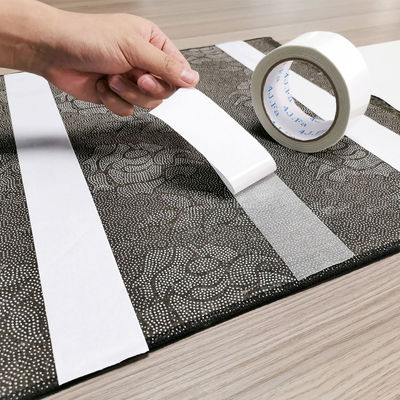 Ruban adhésif double face robuste pour moquette en bois, caoutchouc thermofusible super résistant, pour applications de moquette, de sol et de tapis, pour le masquage