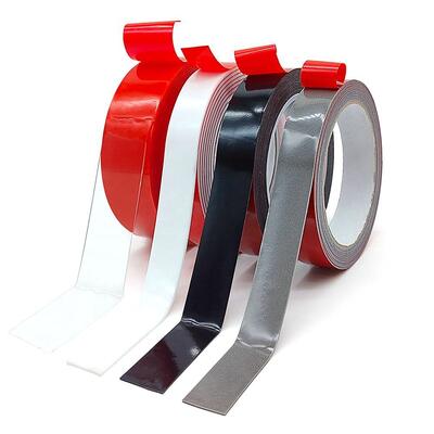 Tape de mousse acrylique à double face sur mesure industrielle pour assemblage de murs de rideau de verre
