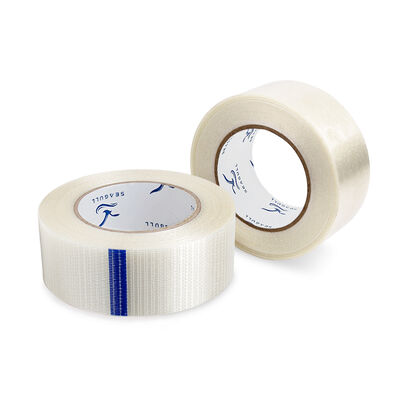 Heavy Duty Reinforced Bi Directional Filament Tape For Carton Bundling Palletizing Shipping