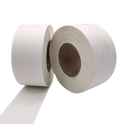 Vente directe Papier d'emballage blanc favorable à l'environnement de bande paerforée pour le cachetage de boîte