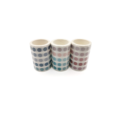 Ruban imprimé par paquet Washi de boîte-cadeau de bande paerforée pour Noël