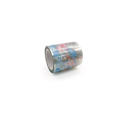 Transparent en caoutchouc à simple face peut être bande adaptée aux besoins du client de Washi