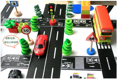 Jouets de voiture marquant le papier de riz solide de bande de Washi de route aucun résidu déchiré à la main
