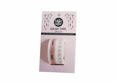Noyau en plastique imprimé par coutume Washi de bande paerforée