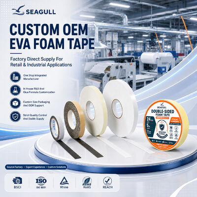 Fabricant de ruban adhésif industriel à double face en mousse EVA