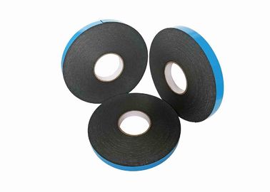 bande dégrossie noire épaisse de mousse de PE de 1mm double avec le film bleu pour la voiture