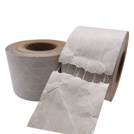 L'adhésif chaud latéral simple de fonte a épaissi Papier d'emballage 0.12-0.18mm de bande paerforée