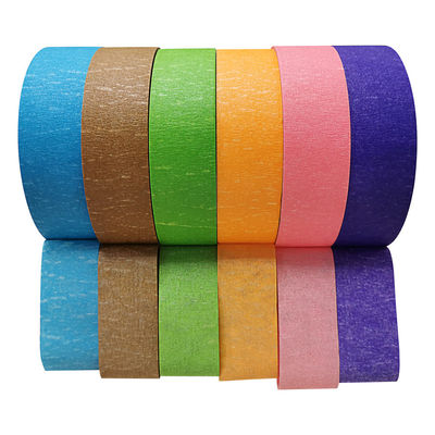 Le ruban coloré par papier/a coloré l'adhésif chaud de fonte de bande qu'aucun résidu n'a enlevé
