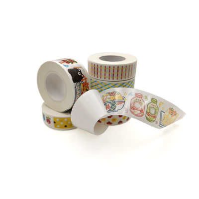 Utilisation personnelle de Lotus Washi Paper Tape For de nouveau modèle coloré