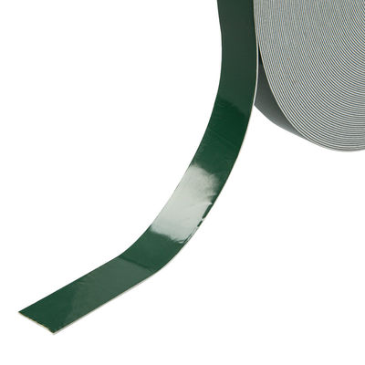 Le double a dégrossi la couleur noire blanche de haute de PE bande visqueuse verte de mousse
