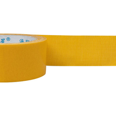 2inchx30y aucune bande dégrossie jaune de fixation de tapis de résidu double pour les tissus multiples