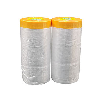 Film de masquage orange de protection en plastique pour le pistolage