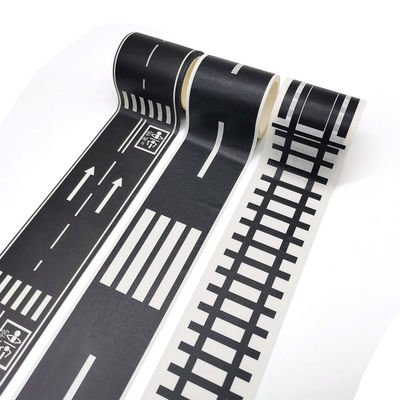 La route forte de route de force adhésive de DIY a modelé Washi de bande paerforée
