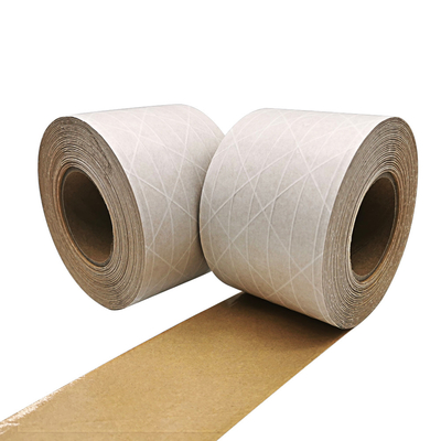 L'eau humide écologique à simple face de Brown imprimant Papier d'emballage de bande paerforée