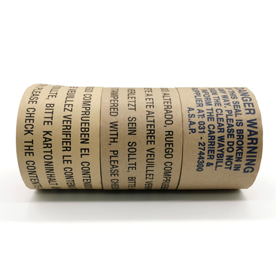 Papier d'emballage programmable fait sur commande libre de bande paerforée pour le cachetage de boîte