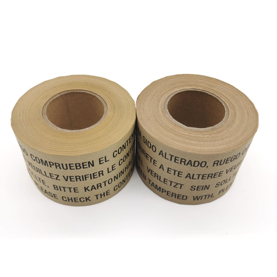 Papier d'emballage programmable Flatback de bande paerforée pour l'inscription et les inscriptions sur les boîtes réutilisées