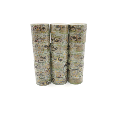 Bande faite sur commande à simple face de Washi de couleur de joint chaud imperméable