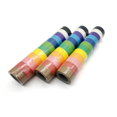 Ruban sans résidu multicolore de taille faite sur commande pour la peinture de jet