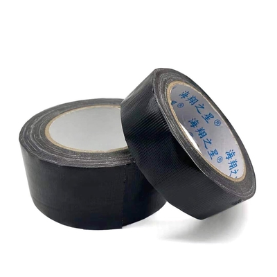 Noir à simple face de vente chaud aucune bande de tissu de fibre de résidu