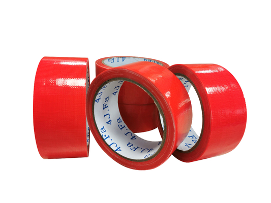 Bande chaude à simple face rouge de tissu de fonte de produit multi de but