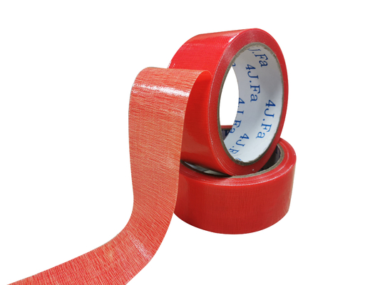 Aucune colle n'a résidé ruban adhésif adhésif rouge de tissu pour des meubles